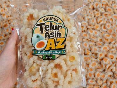 Krupuk Telur Asin AZ