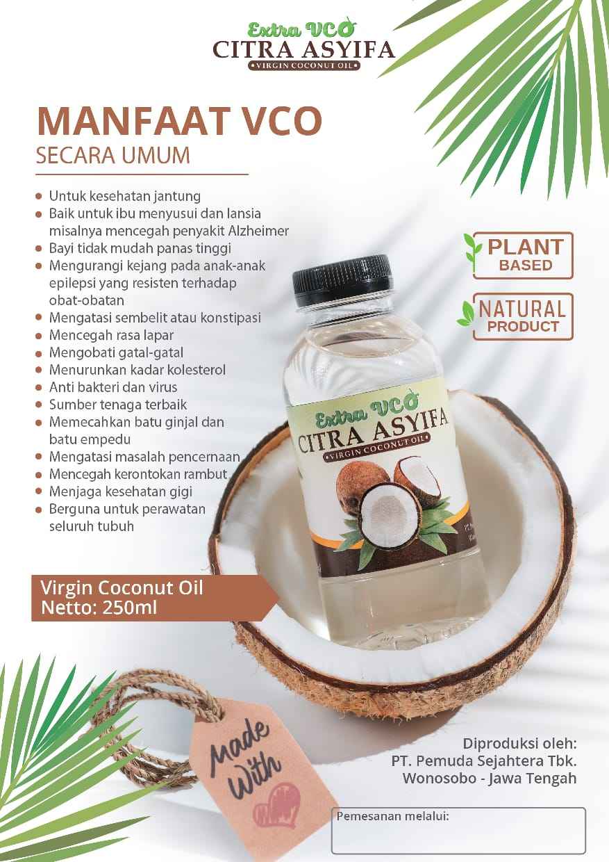 VIRGIN COCONUT OIL (VCO)