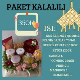 Parcel Lebaran " Paket Kalalili" , by Jarpuk Gayeng